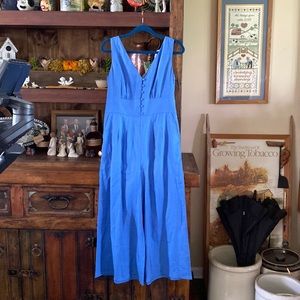NWT Boden linen Jumpsuit